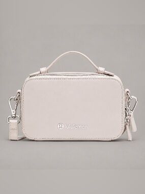 Lululemon Leather Alternative Camera
Crossbody Bag-Cashew NWT